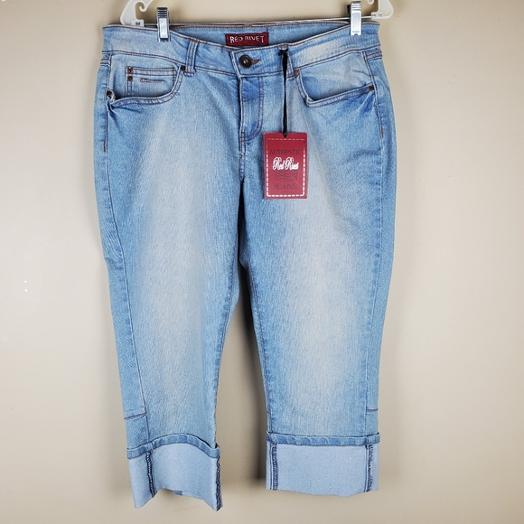 Red Rivet Denim - Red Rivet Cropped Jeans - Size 15